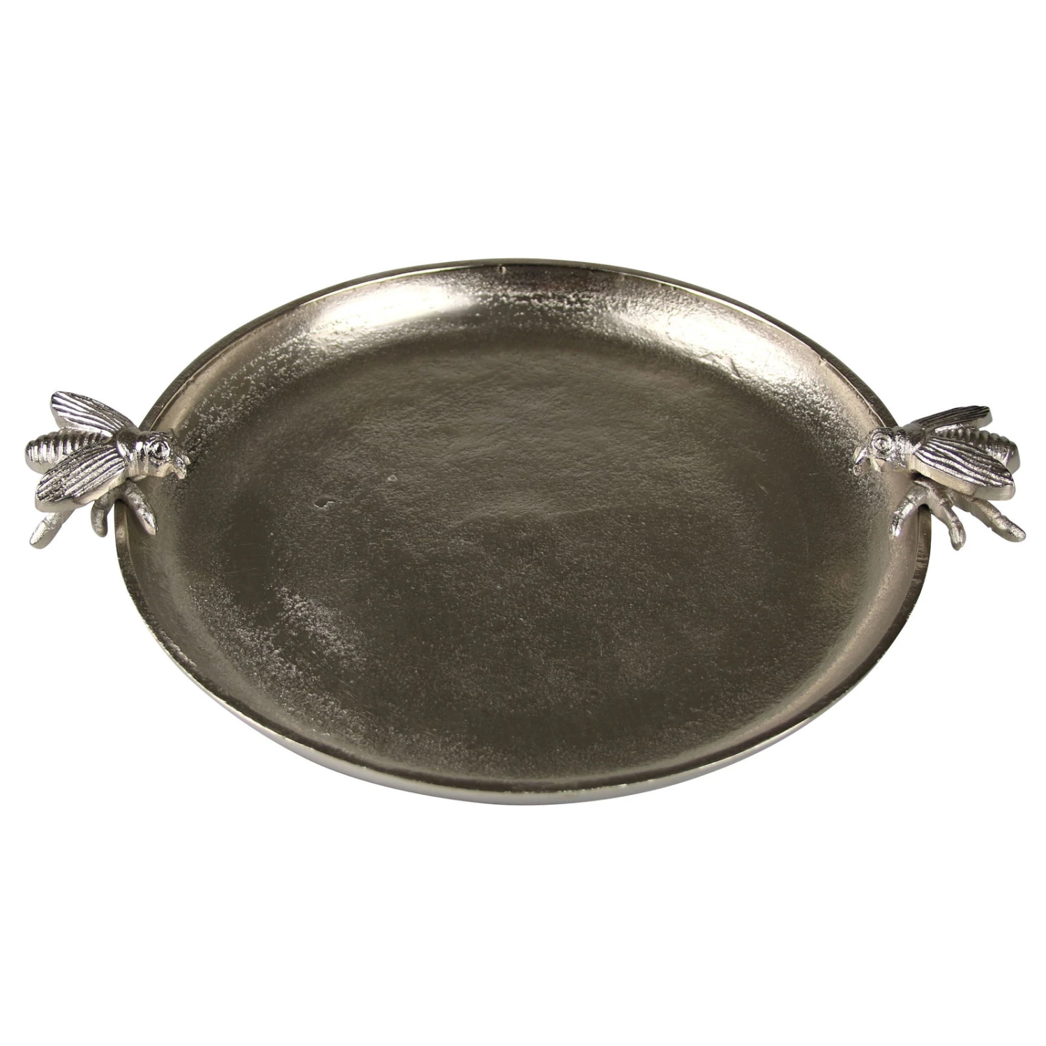 Platte Silber Biene Aluminium 1 Platte Silber Biene Aluminium