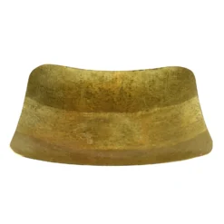 Schale, Aluminium, In Gold, L: 40,5 Cm