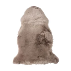 Schaffell Hellbraun Aus 100% Naturfell, 90 X 50 Cm