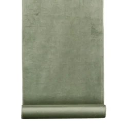 2er-Set Dekostoffrolle, Samt, In Eisgrün, 35 X 180 Cm