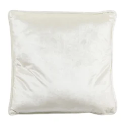 2er-Set Samt-Kissen, In Creme, 45 X 45 Cm