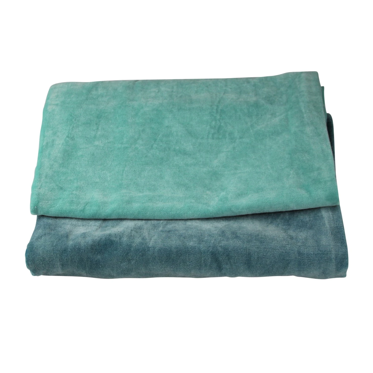 Decke Türkis Farbverlauf 130 X 170 Cm 1 Decke Türkis Farbverlauf 130 X 170 Cm