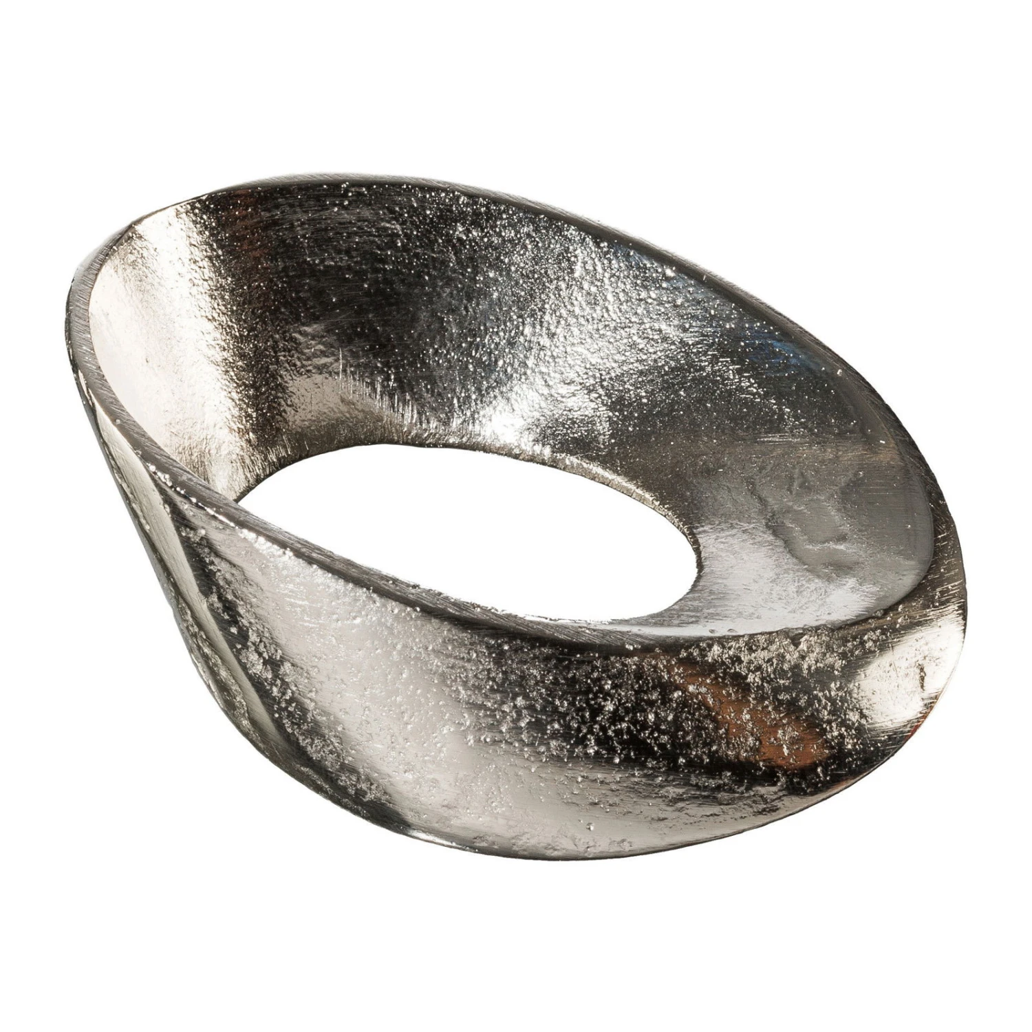 Serviettenring Living, 8er-Set, Aluminium, Silber, 5,5 X 7,0 X 3,5 Cm 3 Serviettenring Living, 8er-Set, Aluminium, Silber, 5,5 X 7,0 X 3,5 Cm – Bild 3