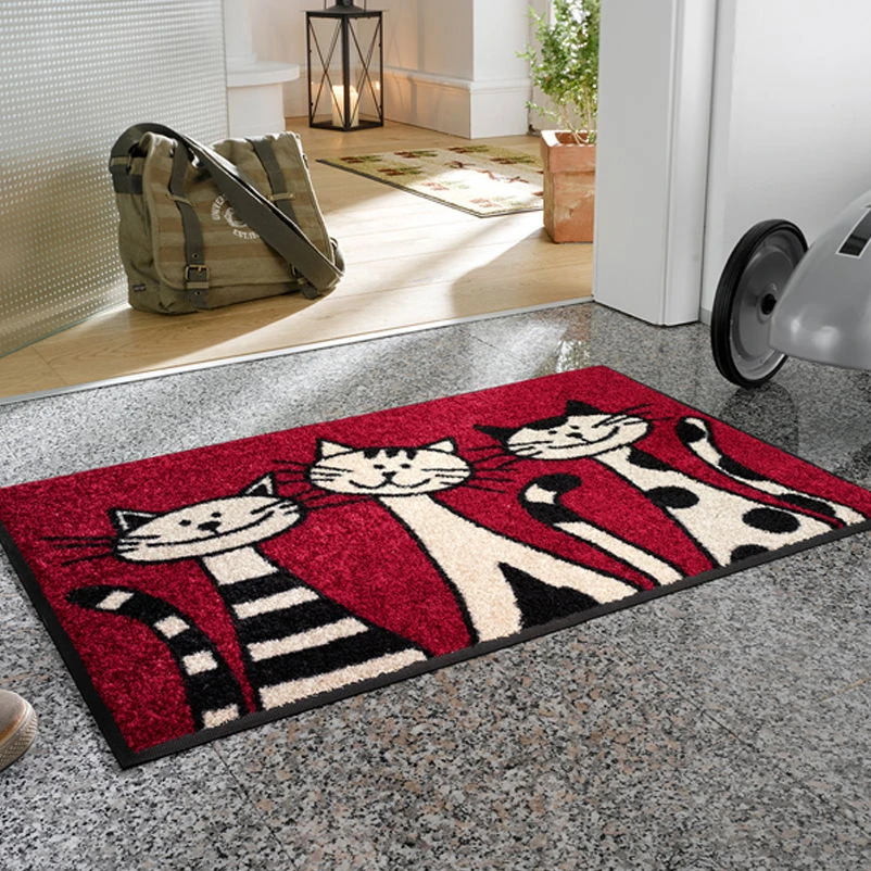 Kleen-Tex Fußmatte "Three Cats" 50 X 75 Cm 2 Kleen-Tex Fußmatte "Three Cats" 50 X 75 Cm – Bild 2