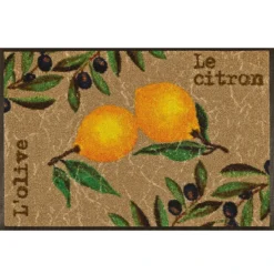 Kleen-Tex Fußmatte "Le Citron" 50 X 75 Cm