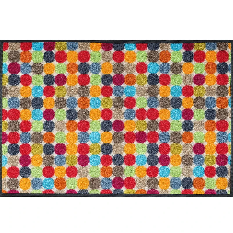 Kleen-Tex Fußmatte "Mikado Dots" 50 X 75 Cm 1 Kleen-Tex Fußmatte "Mikado Dots" 50 X 75 Cm
