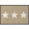 Kleen-Tex Fußmatte "Stars" Sand, 40 X 60 Cm