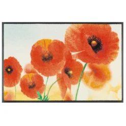 Kleen-Tex Fußmatte "Sunny Poppy", Ca. 50x75 Cm