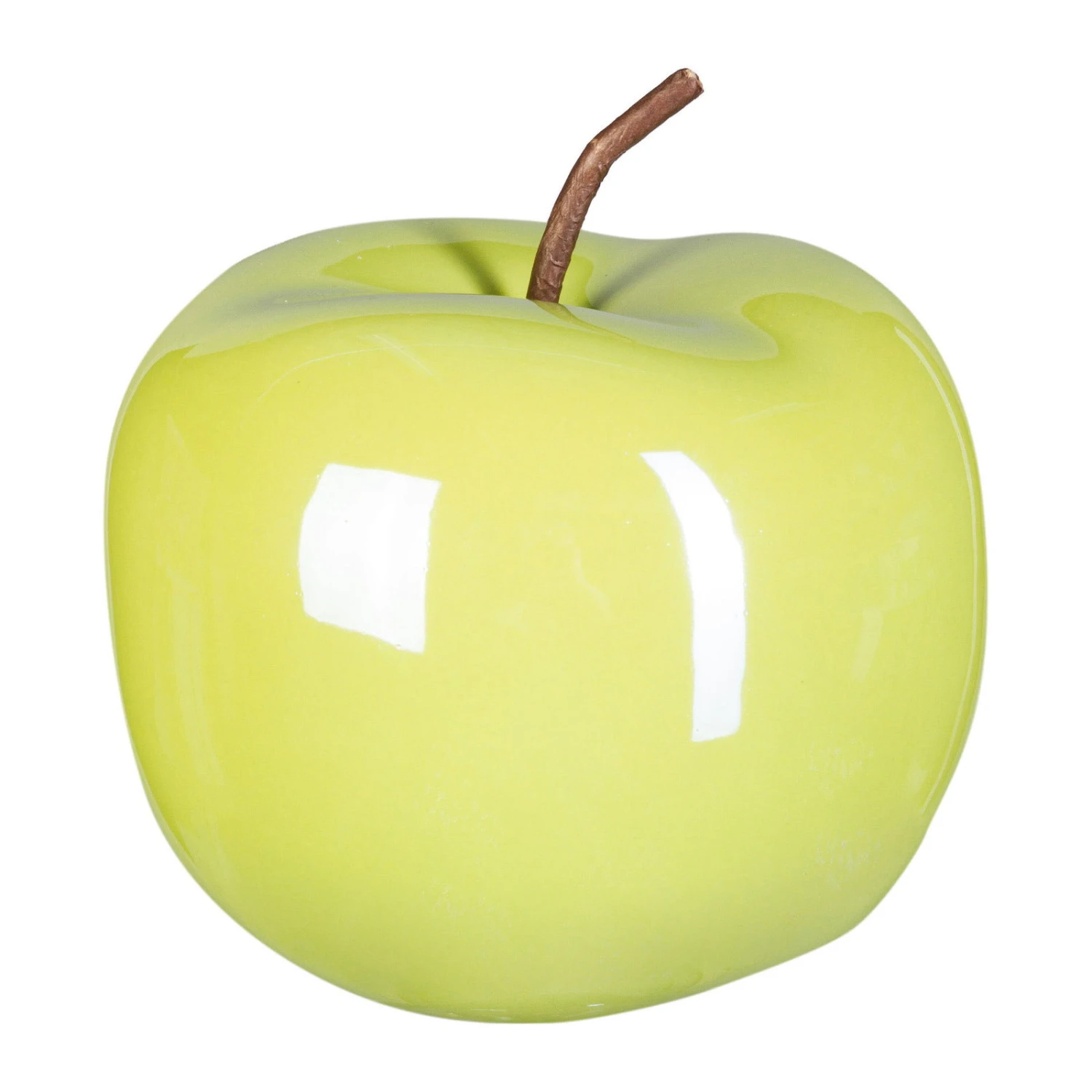 Dekoapfel PEARL, 3er-Set, Keramik, Grün, 12 X 9,5 Cm 2 Dekoapfel PEARL, 3er-Set, Keramik, Grün, 12 X 9,5 Cm – Bild 2