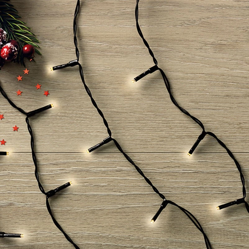 LED Lichterkette Rice Lights, 180 Lichter, Warmweiß, Länge 13,5 M 3 LED Lichterkette Rice Lights, 180 Lichter, Warmweiß, Länge 13,5 M – Bild 3