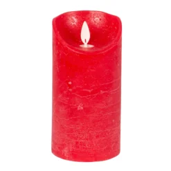 LED-Echtwachskerze, 3 Stück, Rot, Flackernd, 7,5 X 10/ 12,5/ 15 Cm -Deutschland Garten Schatten Verkaufs-Shop 2040304563 LED Echtwachskerze magic Flame 3er 7 5x10 12 5 15cm rot m Fernb Batterie4 66571