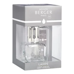 Maison Berger Paris Duftlampe + Raumduft 250 Ml, Geschenkset "ICE CUBE KLAR"