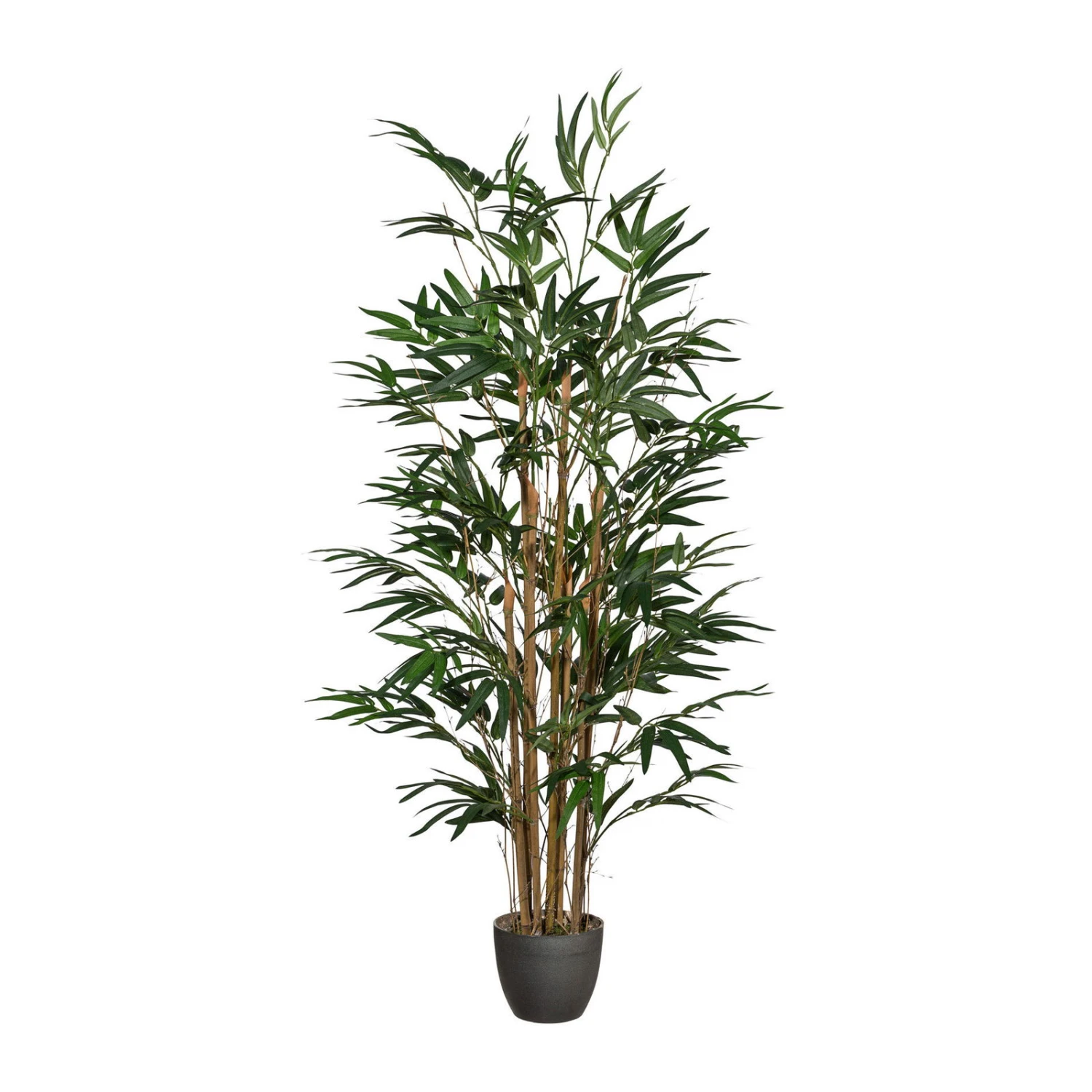 Kunstpflanze Bambus, Ca. 560 Blatt, Höhe Ca. 120 Cm 1 Kunstpflanze Bambus, Ca. 560 Blatt, Höhe Ca. 120 Cm