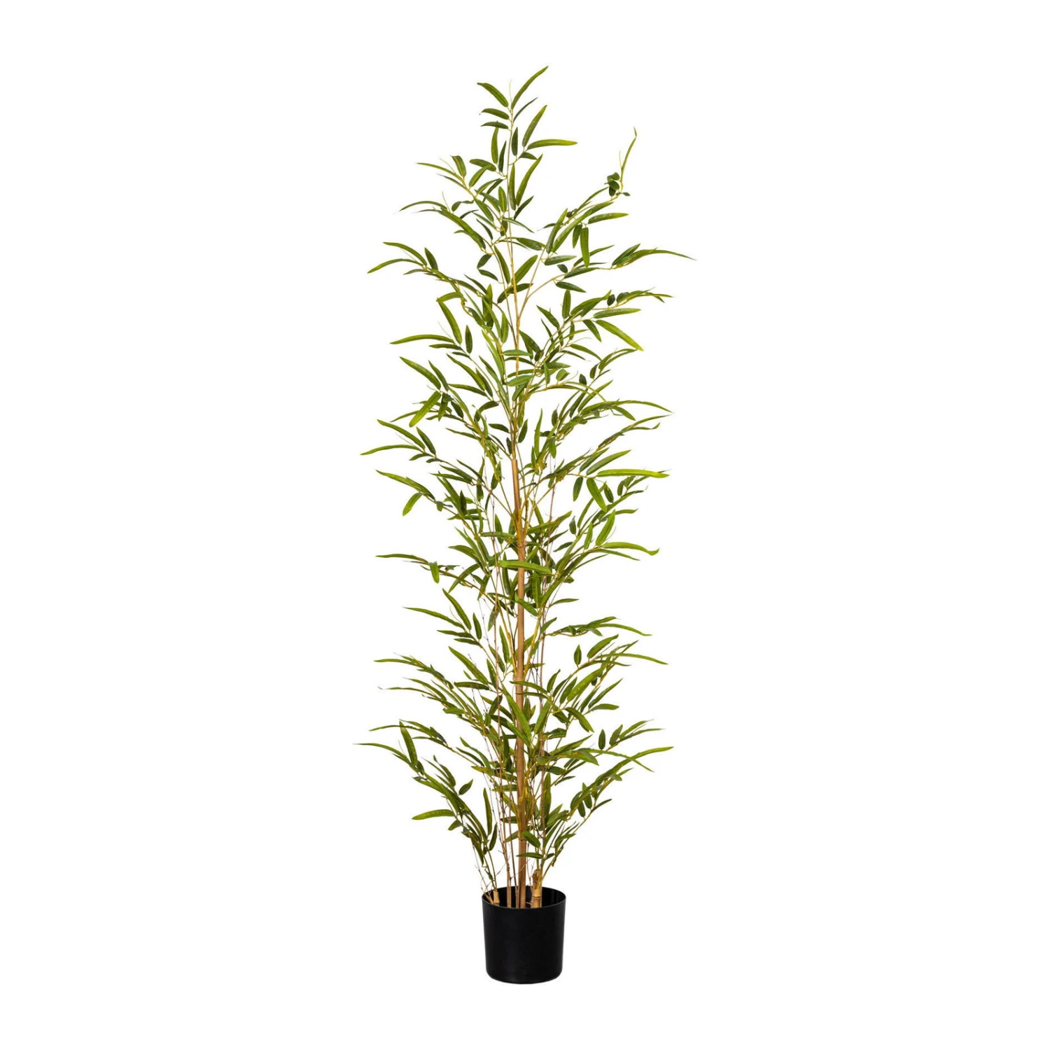 Kunstpflanze Bambus Miniblatt, Ca. 540 Blätter, Höhe Ca. 120 Cm 1 Kunstpflanze Bambus Miniblatt, Ca. 540 Blätter, Höhe Ca. 120 Cm