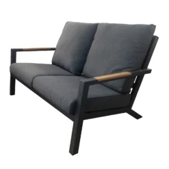 Bank "Australien" Inkl. Auflage, Zweisitzer, Aluminium Und Polyester