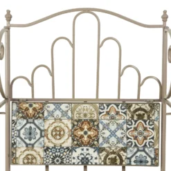 Mosaik-Wandregal 'Toulouse', Braungrau, Stahl, Naturstein, Ca. 30,5 X 57 X 118 Cm -Deutschland Garten Schatten Verkaufs-Shop 3910302586 Mosaik Wandregal Toulouse braungrau 8 88913