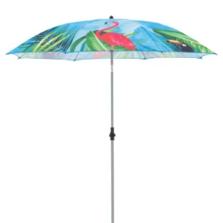 Doppler Sonnenschirm Basic 'Flamingo', Ø Ca. 200 Cm -Deutschland Garten Schatten Verkaufs-Shop 3910503025 Sonnenschirm Basic Flamingo D ca 200cm 1 73128