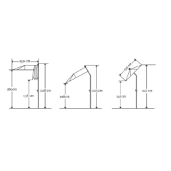 Balkonschirm Salerno Mezza, Mit Schutzhülle, Ca. 150 X 150 Cm, Natur 30 Balkonschirm Salerno Mezza, Mit Schutzhülle, Ca. 150 X 150 Cm, Natur -Deutschland Garten Schatten Verkaufs-Shop 3910503029 Balkonschirm Salerno mezzo ca150x150cm natur12 71361