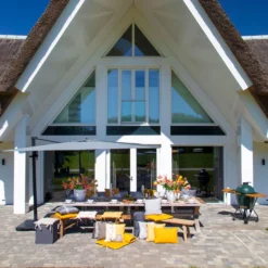 Madison Pendelschirm 'St. Tropez', Grau, Ca. 355 X 300 Cm -Deutschland Garten Schatten Verkaufs-Shop 3910503039 Pendelschirm St Tropez grau 6 89439