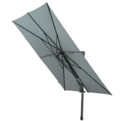 Madison Pendelschirm 'St. Tropez', Grau, Ca. 355 X 300 Cm -Deutschland Garten Schatten Verkaufs-Shop 3910503039 pendelschirm st. tropez 12 117575