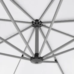 Knirps Pendelschirm, Ca. 275 X 275 Cm 15 Knirps Pendelschirm, Ca. 275 X 275 Cm -Deutschland Garten Schatten Verkaufs-Shop 3910503044 Pendelschirm Knirps weiss 1 93650