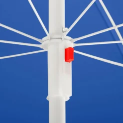 Mittelstockschirm 'Ibiza', Ø 200 Cm -Deutschland Garten Schatten Verkaufs-Shop 3910503129 Sonnenschirm Ibiza blau 5 90343