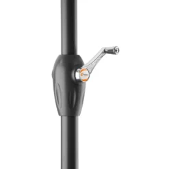 Mittelstockschirm 'Bilbao', Ø Ca. 220 Cm -Deutschland Garten Schatten Verkaufs-Shop 3910503139 Sonnenschirm Bilbao silbergrau 2 90407