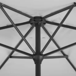 Mittelstockschirm 'Bilbao', Ø Ca. 220 Cm -Deutschland Garten Schatten Verkaufs-Shop 3910503139 Sonnenschirm Bilbao silbergrau 7 90409