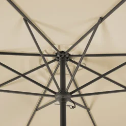 Mittelstockschirm 'Harlem', Ø Ca. 270 Cm, Natur -Deutschland Garten Schatten Verkaufs-Shop 3910503144 Sonnenschirm Harlem natur 4 90445