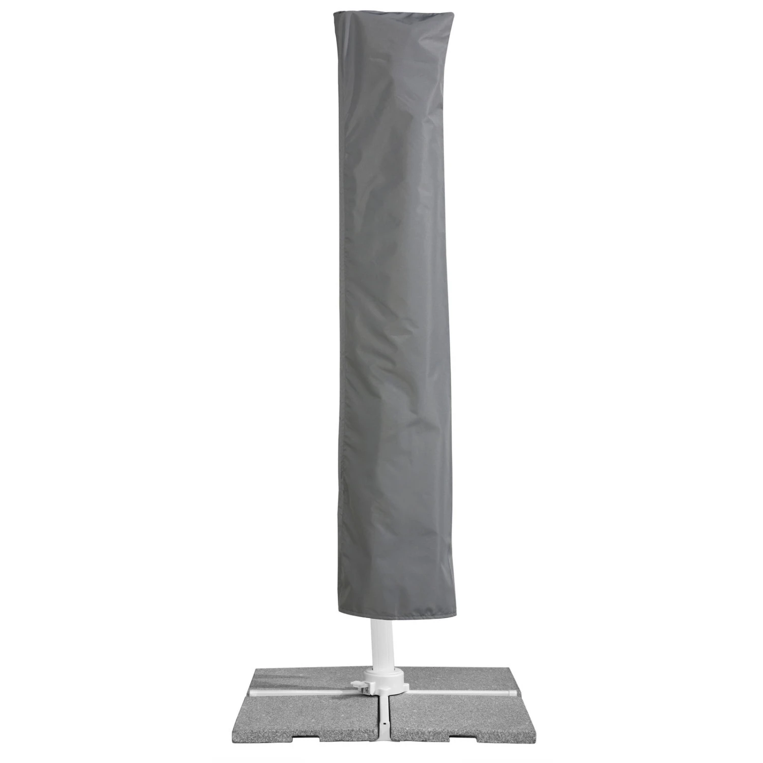 Pendelschirm 'Rhodos Twist Bianco', Ca. 300 X 300 Cm, Weiss 7 Pendelschirm 'Rhodos Twist Bianco', Ca. 300 X 300 Cm, Weiss – Bild 7