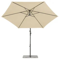 Pendelschirm 'Genua', Ø Ca. 300 Cm, Natur 13 Pendelschirm 'Genua', Ø Ca. 300 Cm, Natur -Deutschland Garten Schatten Verkaufs-Shop 3910503207 Ampelschirm Genua natur 9 90682