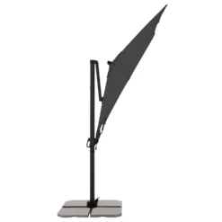 Doppler Pendelschirm 'Derby DX', Anthrazit, Ca. 210 X 210 Cm -Deutschland Garten Schatten Verkaufs-Shop 3910503293 pendelschirm dx anthrazit 210 5 120193