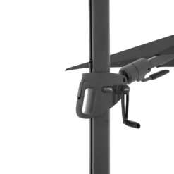 Doppler Pendelschirm 'Derby DX', Anthrazit, Ca. 210 X 210 Cm -Deutschland Garten Schatten Verkaufs-Shop 3910503293 pendelschirm dx anthrazit 210 7 120191