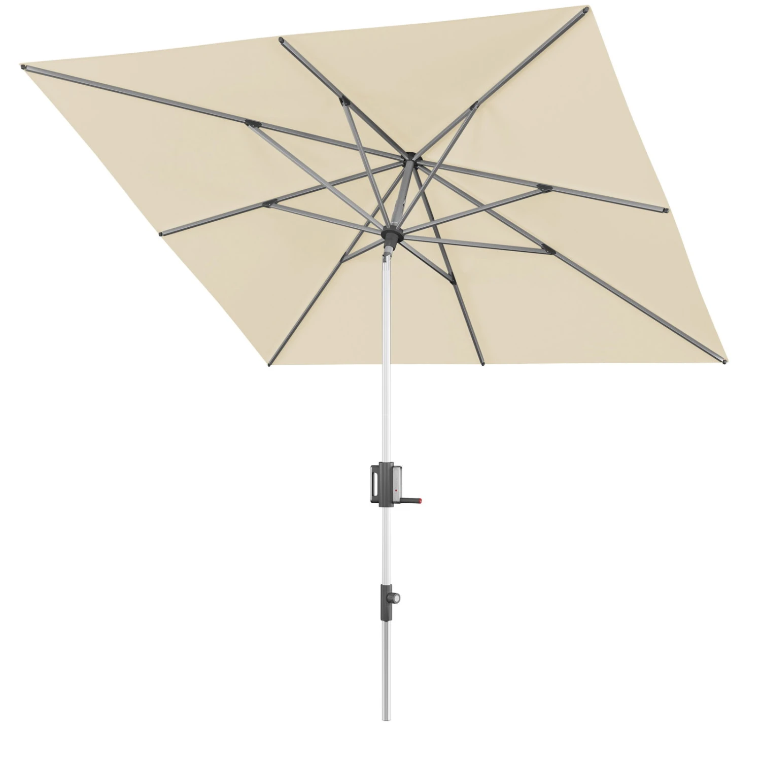 KNIRPS Kurbelschirm 'Apoll', Natur, Ca. 240 X 240 Cm 1 KNIRPS Kurbelschirm 'Apoll', Natur, Ca. 240 X 240 Cm