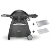 Weber® Gasgrill Q® 3200 Schwarz Station, Mit Hitzeschild Und Bratenrost