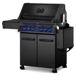 Napoleon Gasgrill 'Phantom Prestige 500', Schwarz, Stahl, Ca. 127 X 67 X 163 Cm -Deutschland Garten Schatten Verkaufs-Shop 3920200349 Gasgrill Phantom Prestige 500 mit Edelstahl Grillrost mattschwarz 4 123183