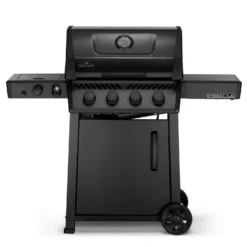 Napoleon Gasgrill 'Phantom Freestyle 425', Schwarz, Stahl, Ca. 116 X 47 X 132 Cm -Deutschland Garten Schatten Verkaufs-Shop 3920200352 Gasgrill Phantom Freestyle 425 mit Edelstahl Grillrost mattschwarz 7 123221