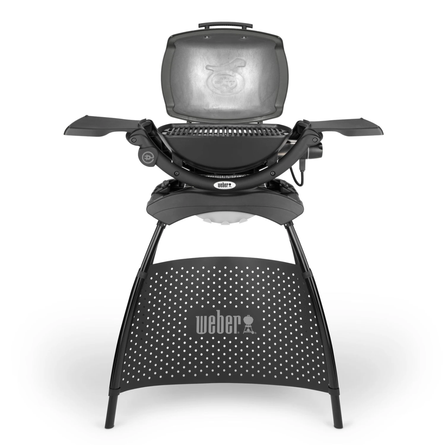 Elektrogrill Weber® Q® 1400 Stand, Dunkelgrau Mit Seitentischen 4 Elektrogrill Weber® Q® 1400 Stand, Dunkelgrau Mit Seitentischen – Bild 4