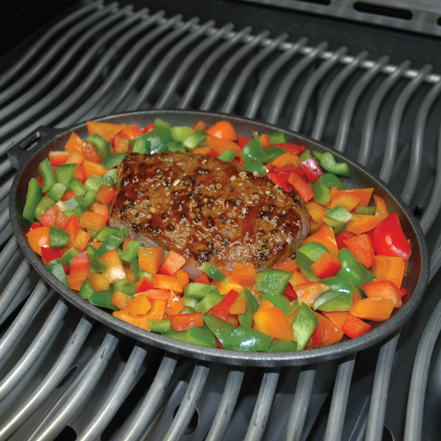 Napoleon Gusseiserne Pfanne Mit Untersetzer 7 Napoleon Gusseiserne Pfanne Mit Untersetzer – Bild 7