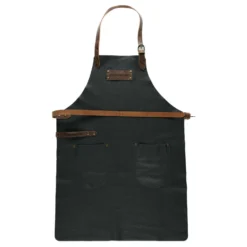 Lederschürze 'Nappa' Schwarz, Gr. 2