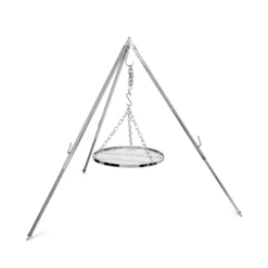 Deutschland Garten Schatten Verkaufs-Shop 25 Hängerost Für Petromax-Dreibein, Grau, Metall, Ø Ca. 50 Cm