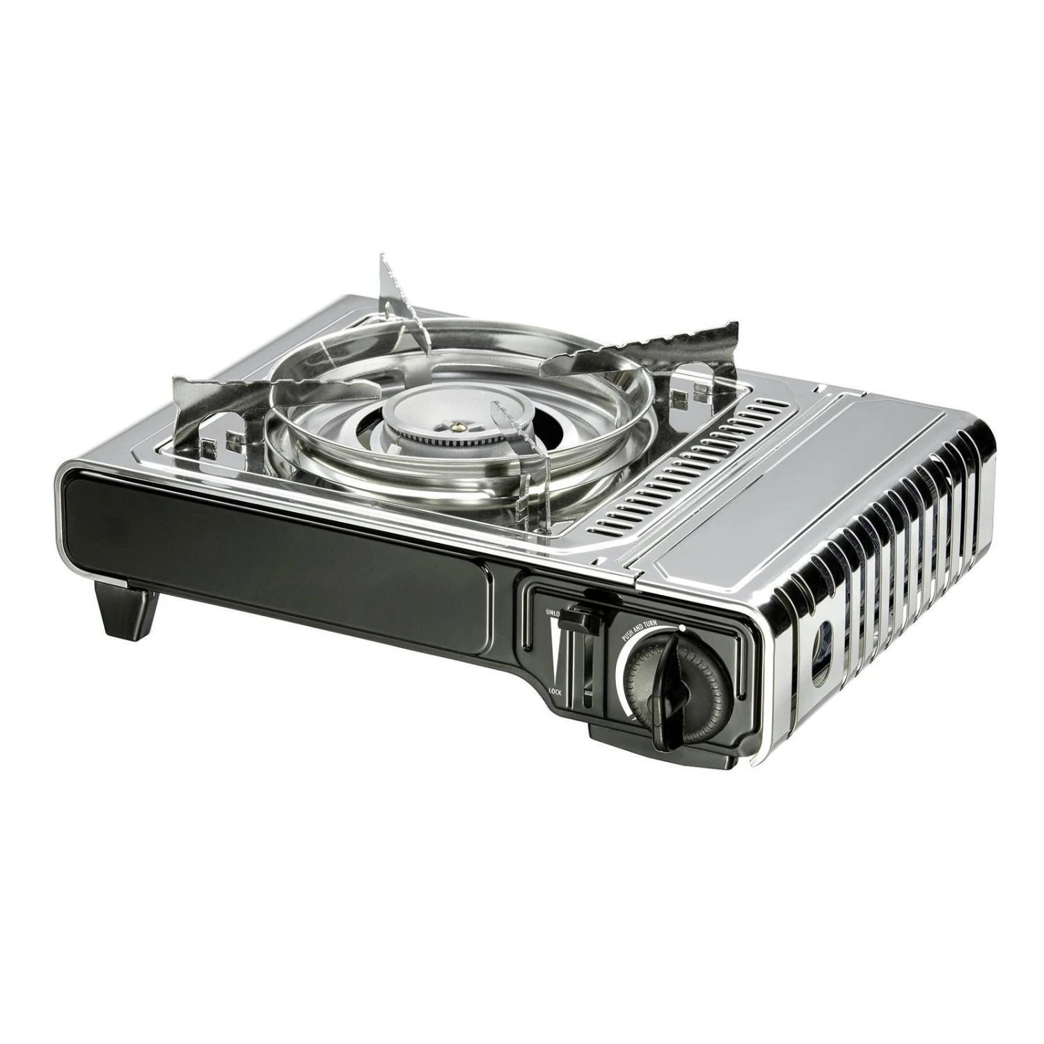 Kartuschenkocher 'Nelson', Oberfläche Edelstahl, 13 X 28 X 37 Cm 1 Kartuschenkocher 'Nelson', Oberfläche Edelstahl, 13 X 28 X 37 Cm