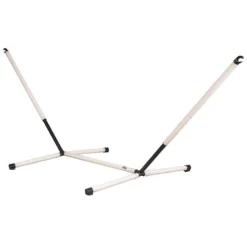 LA SIESTA Einzel-Hängemattengestell Nautico Grau, Aus Stahl