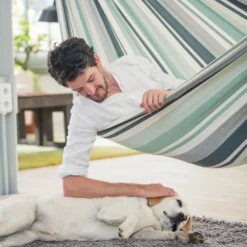 Single-Hängematte 'Paloma', La Siesta, Grau, Bio-Baumwolle, 26 X 21 X 19 Cm 10 Single-Hängematte 'Paloma', La Siesta, Grau, Bio-Baumwolle, 26 X 21 X 19 Cm -Deutschland Garten Schatten Verkaufs-Shop 3940200302 Single Haengematte Paloma Geschenkbox Bio Baumwolle 6 86547