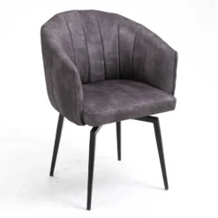 SEBA Drehstuhl 'Washington', Ebony/anthrazit, Ca. 82 X 60 X 60 Cm -Deutschland Garten Schatten Verkaufs-Shop 3980100674 SEBA Drehstuhl Washington ebonyanthrazit 2 119513