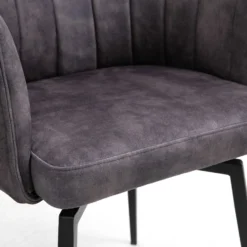 SEBA Drehstuhl 'Washington', Ebony/anthrazit, Ca. 82 X 60 X 60 Cm -Deutschland Garten Schatten Verkaufs-Shop 3980100674 SEBA Drehstuhl Washington ebonyanthrazit 9 119516