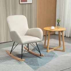 SEBA Schaukelstuhl 'Nina', Grau, Ca. 95 X 63 X 69 Cm