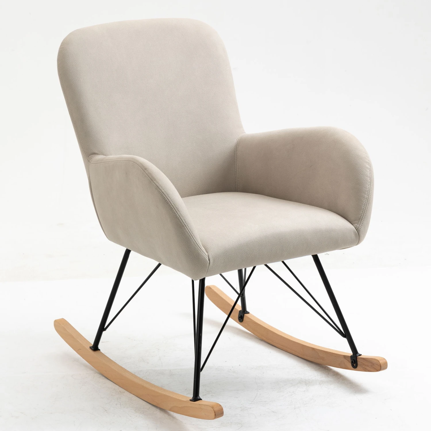 SEBA Schaukelstuhl 'Nina', Grau, Ca. 95 X 63 X 69 Cm 5 SEBA Schaukelstuhl 'Nina', Grau, Ca. 95 X 63 X 69 Cm – Bild 5