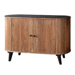 BRONX Kommode, Akazie, Ca. 118 X 40 X 75 Cm -Deutschland Garten Schatten Verkaufs-Shop 3980100683 BRONX Kommode stoneschwarz Holz Akazie 3 119544