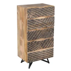 NEPTUN Kommode, Natur, Mango, Ca. 55 X 38 X 110 Cm 9 NEPTUN Kommode, Natur, Mango, Ca. 55 X 38 X 110 Cm -Deutschland Garten Schatten Verkaufs-Shop 3980100690 NEPTUN Kommode mango natur 4 119558